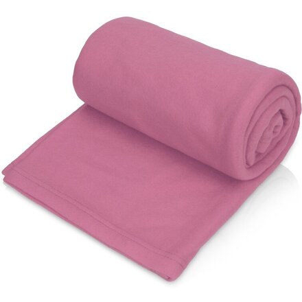 Плед флисовый Polar, пыльно-розовый