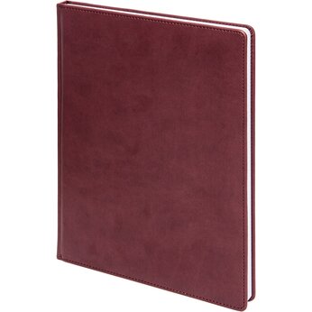 Ежедневник недатированный "Bliss" бордовый
