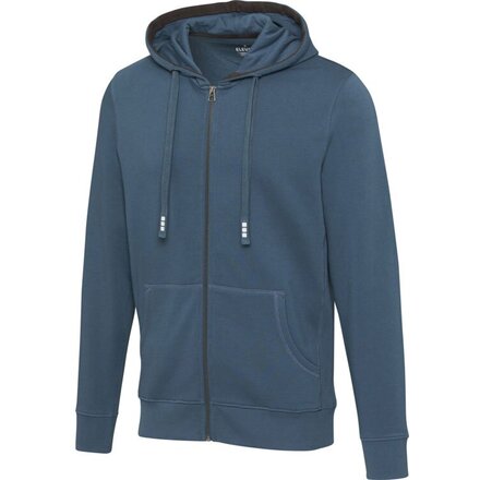 Толстовка «Арора» мужская с капюшоном, серо-синий, 3XL