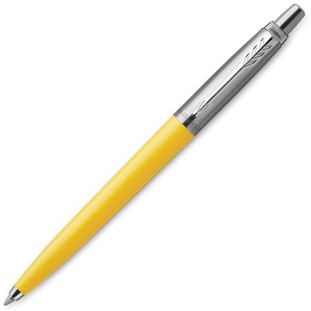 Шариковая ручка Parker Jotter Originals Yellow Chrome CT, стержень: M blue в подарочной упаковке