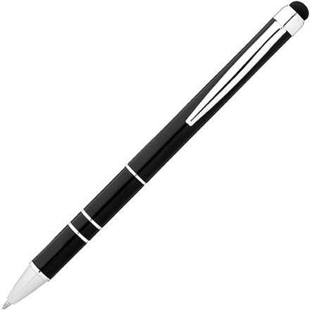 Ручка шариковая "Charleston" черный/серебристый