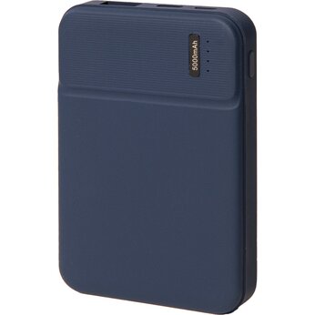 Зарядное устройство Power Bank "Flash 5" 5000 мАч, синий