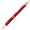 Ручка шариковая автоматическая "Lucerne" красный/серебристый
