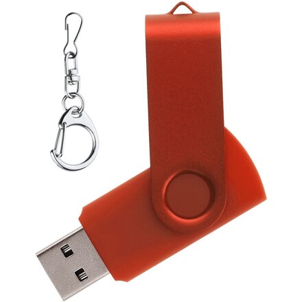 Карта памяти USB Flash 2.0 32 Gb "Twister" красный