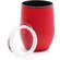 Термокружка "Top", красный полуматовый