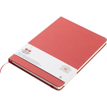 Блокнот A5 "Tutti Frutti",  вишневый