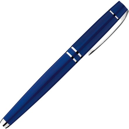 Ручка-роллер "Vip R" синий/серебристый