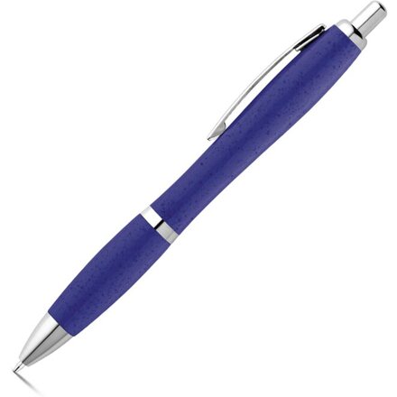 Ручка шариковая автоматическая "Terry" синий/серебристый