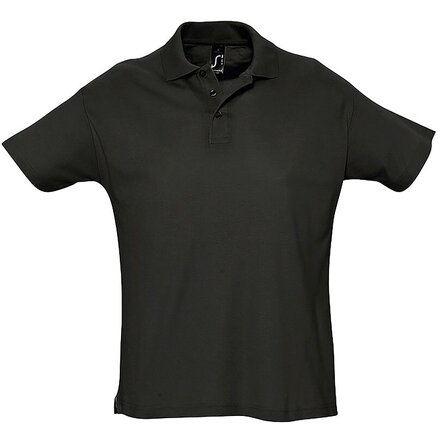 Рубашка-поло мужская "Summer II" 170, S, черный