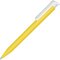 Ручка шариковая автоматическая "Super Hit Bio" желтый/белый