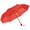 Зонт складной "99138" красный