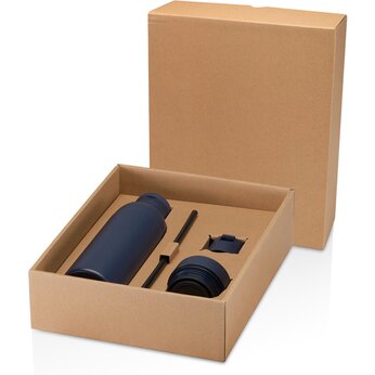 Термобутылка «Illuminate», 650 мл, синий Navy