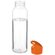 Бутылка для воды "Sky" прозрачный/оранжевый