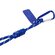 Брелок-веревочка на карабине, синий