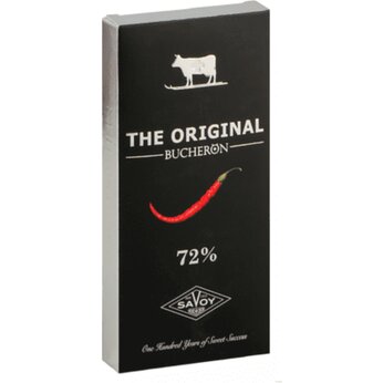 Шоколад горький Bucheron "The Original" с кайенским перцем, 90 гр