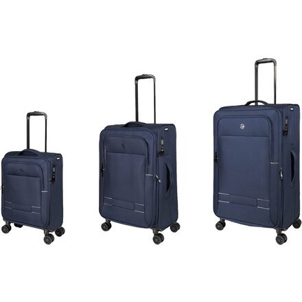 Набор чемоданов "Brosno" синий