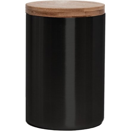 Кружка термическая "Bamboo" с крышкой, черный