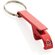 Брелок-открывалка "P191.7204", красный