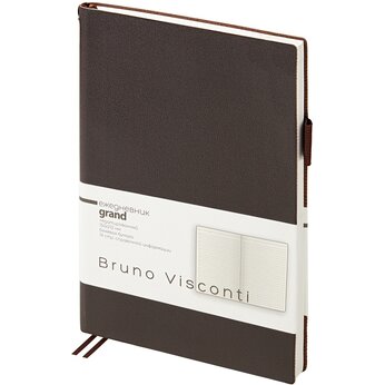 Ежедневник недатированный А5 "Grand", коричневый