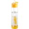Бутылка для воды "Tutti Frutti" прозрачный/желтый