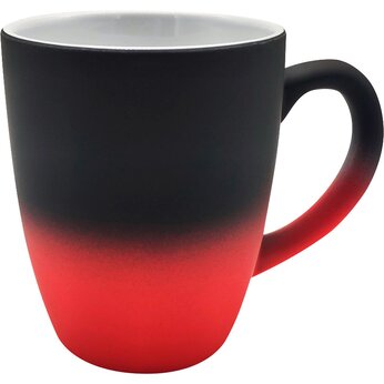 Кружка "Omnia Engrave", черный/красный