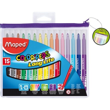 Фломастеры "Color Peps" 15 штук