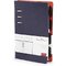 Ежедневник недатированный «Firenze» А5, глубокий темно-синий