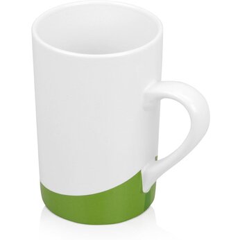 Кружка "Мерсер" белый/зеленый