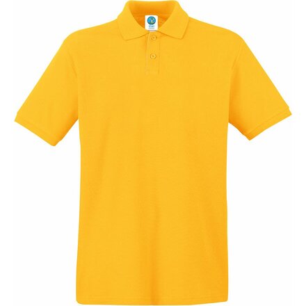 Рубашка-поло мужская "Apollo" 180, XL, желтый