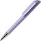 Ручка шариковая автоматическая "Flow C CR" светло-фиолетовый/серебристый