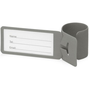 Багажная бирка Favor, серый