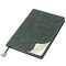 Ежедневник недатированный А5 "Flexy Nuba", темно-зеленый, срез темно-зеленый