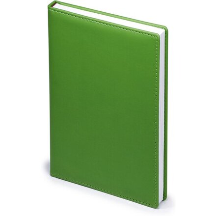 Ежедневник недатированный "Velvet" А5, зеленый флуор