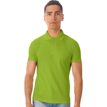 Рубашка поло "First 2.0" мужская, зеленое яблоко, размер M