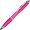 Ручка шариковая автоматическая "Nash" розовый/серебристый