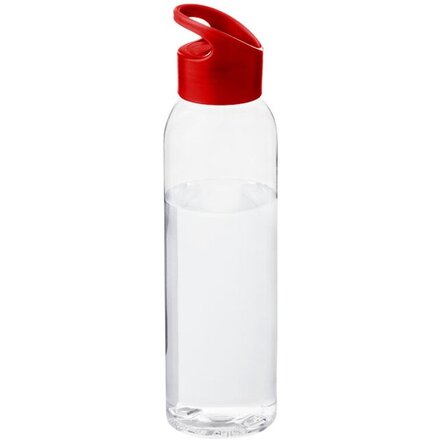 Бутылка для воды "Sky" прозрачный/красный