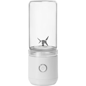 Блендер портативный "Mix&Go" белый/прозрачный