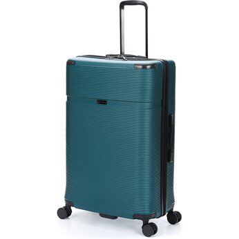 Чемодан TORBER Onego, зелёный, ABS-пластик, 79,5 х 51 х 29 см, 103 л, размер L