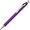 Ручка шариковая автоматическая "Straight Si" фиолетовый/серебристый