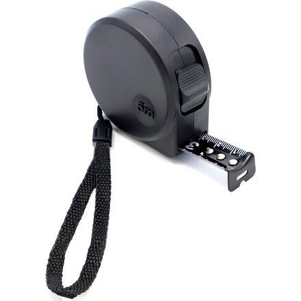 Рулетка "Shadow" с фиксатором, черный