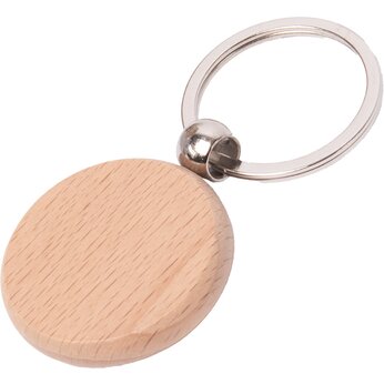 Брелок "TIMBER CIRCLE", бежевый