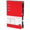 Ежедневник недатированный «Firenze» А5, красный