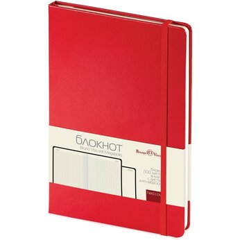 Блокнот "Megapolis Journal" А5, красный