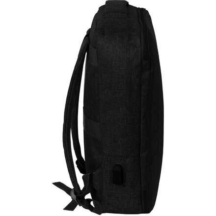 Turnover Backpack Рюкзак-трансформер Turnover, черный 975737 с логотипом компании ...