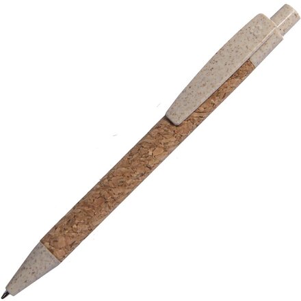 Ручка шариковая автоматическая "N18" коричневый/бежевый 7528 C