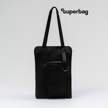 Сумка для покупок "Superbag Pocket" , черный