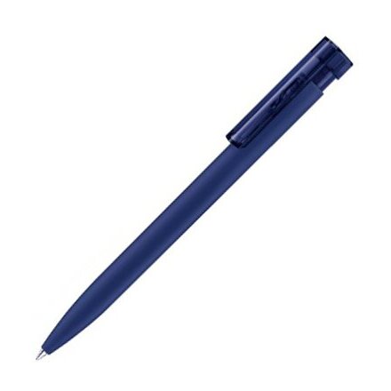 Ручка шариковая автоматическая "Liberty Soft Touch" темно-синий