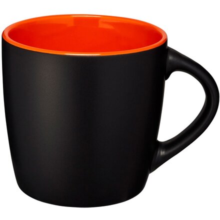 Чашка "Riviera" черный/оранжевый