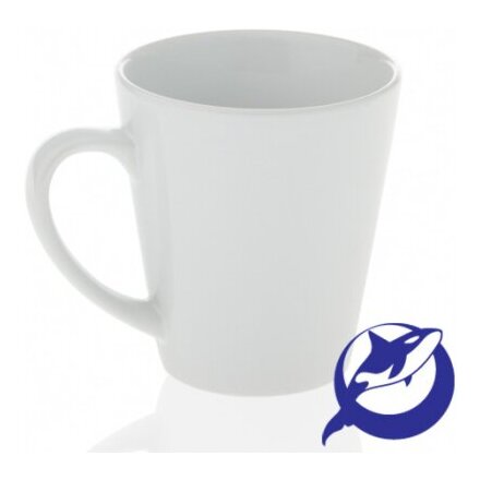 Кружка-латте для сублимации "2121.02 Премиум" белая
