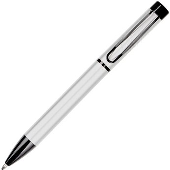 Металлическая шариковая ручка "Black Lama", серебристый